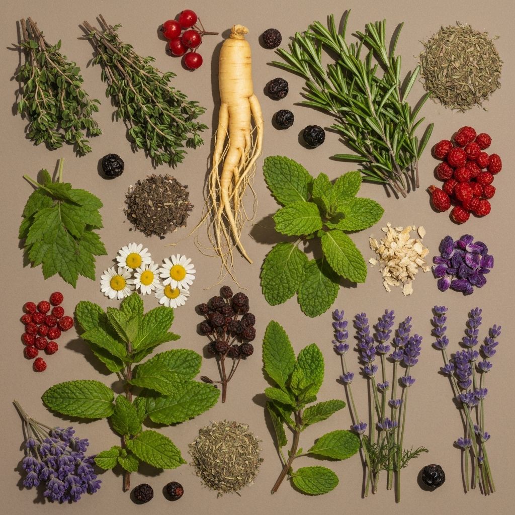 Natural botanical ingredients and herbs